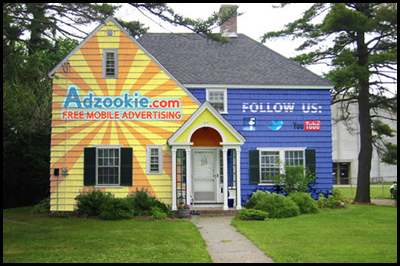 Pubblicità sulla parete di casa tua