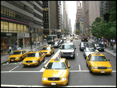 Taxi a New York Taxi a New York